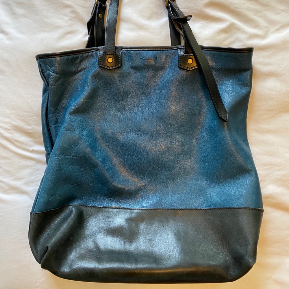 Coach Leather Tote